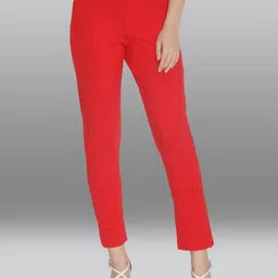 LYRA Women Winter Warm Mid-Rise Regular Fit Cotton Trousers-picture-13