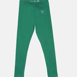 TWIN BIRDS  Girls Solid Cotton Ankle-Length Leggings-image-10