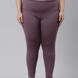 Go Colors Plus Size High-Rise Fitness Tights-picture-25
