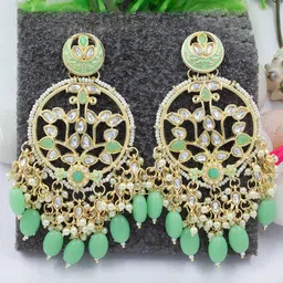 PRIVIU Gold-Plated Classic Drop Earrings image 1