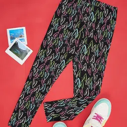 Pantaloons Junior Girls Printed Ankle Length Leggings-image-53