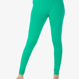 indian flower Women Churidar Length Leggings-image-30