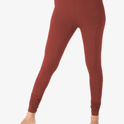 indian flower Women Churidar Length Leggings-image-11