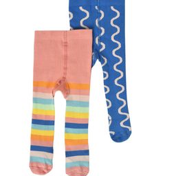 MiArcus Girls Pack Of 2 Printed Tight Stockings-picture-6