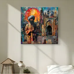 SAF Red & Blue 1 Piece Canvas Other Wall Paintings-picture-31