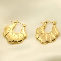 MEENAZ Contemporary Hoop Earrings-image-53
