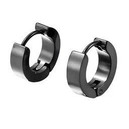 KARISHMA KREATIONS Stainless Steel Circular Hoop Earrings-picture-41