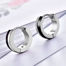 VIEN Lightweight Classic Hoop Earrings-image-0