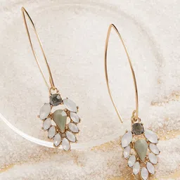 AMI Gold-Plated Contemporary Hoop Earrings-picture-34