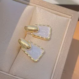 ISHKAARA Gold Plated Classic Half Hoop Earrings-picture-16