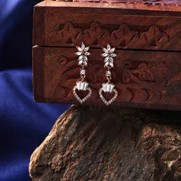 HOT AND BOLD Rose Gold Classic Drop Earrings image 1