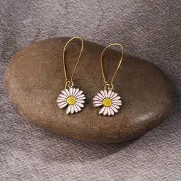 EL REGALO Floral Shaped Drop Earrings-image-83