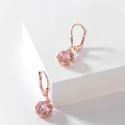 SHAYA Gold-Toned Contemporary Drop Earrings-picture-25