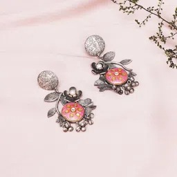 Mali Fionna Contemporary Drop Earrings-picture-39