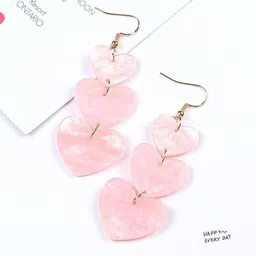 EL REGALO Heart Shaped Drop Earrings-picture-32