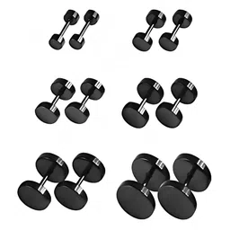 KARISHMA KREATIONS Unisex Contemporary Dumbells Studs Earrings-picture-43