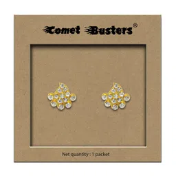 Comet Busters Contemporary Stone Studs Non Piercing Ear Stickers-picture-22
