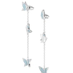 SWAROVSKI MP Lilia:PE Chain BLU/RHS Earrings image 3