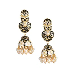 Anouk Dome Shaped Jhumkas Earrings image 3