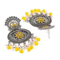 AQUASTREET Silver-Plated Crescent Shaped Chandbalis image 4