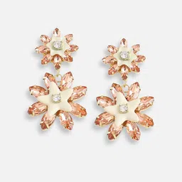 DressBerry Gold-Plated Drop Earrings image 2