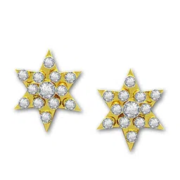 Comet Busters Star Shaped Stone Studs Non Piercing Ear Stickers image 3