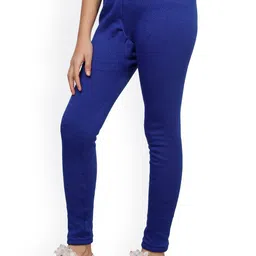 IndiWeaves Girls Pack of 4 Woolen Ankle-Length Leggings image 2