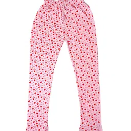 IndiWeaves Girls Pack of 5 Printed Ankle-Length Pure Cotton Leggings image 2