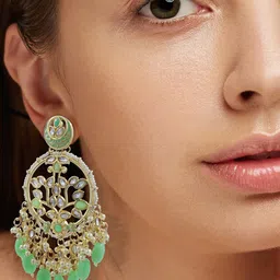 PRIVIU Gold-Plated Classic Drop Earrings image 3