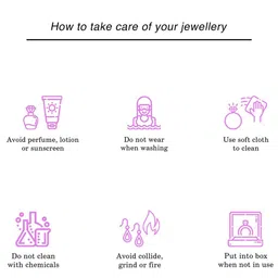 DressBerry White Rhodium-Plated AD Studded Drop Earrings image 2