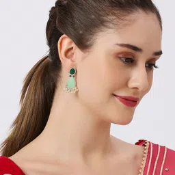 OOMPH Teardrop Shaped Drop Earrings image 4