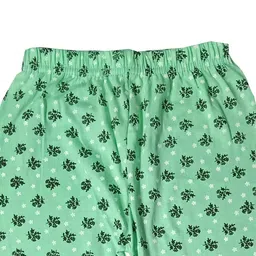 IndiWeaves Girls Pack Of 3 Printed Ankle Length Pure Cotton Leggings image 3