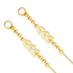 Vighnaharta Set Of 4 Gold-Plated Geometric Drop Earrings image 5