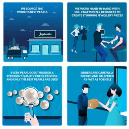 sri jagdamba pearls dealer Sri Jagdamba Gold-Plated Pearls Studded Contemporary Shaped Drop Earrings image 3