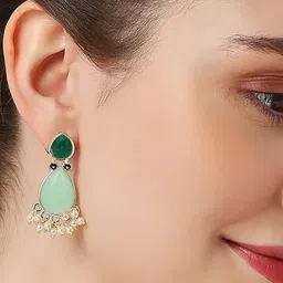 OOMPH Teardrop Shaped Drop Earrings image 5