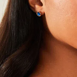 Accessorize Set Of 3 Stone-Studded Contemporary Studs Earrings image 2