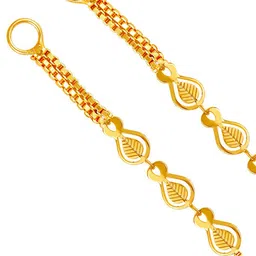 Vighnaharta Set Of 2 Gold-Plated Geometric Drop Earrings image 5