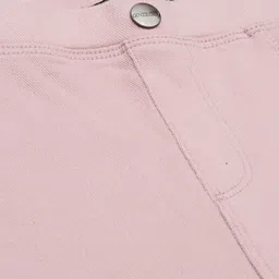 Go Colors Girls Pink Solid Jeggings image 5