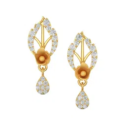 Joyalukkas Girls 22KT Gold Gemstone Studded Earrings- 3.62 gm-picture-51