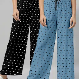 riglozi Pack of 2 Women Pyjama-picture-13