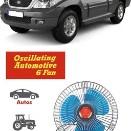 genipap Oscillating Fan 6 Inch 12V Automotive For Car/Truck/Auto rickshaw-PKN0835 Car Interior Fan-picture-27