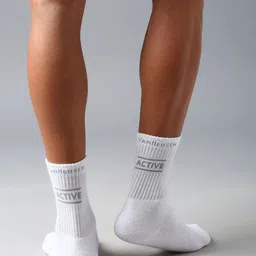 van heusen innerwear Van Heusen Men Patterned Anti-Bacterial & Calf-Length Socks image 5
