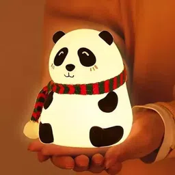 king and queen store Panda Night Light,USB Rechargeable, 7-Colors Changing Light, Night Lamp-picture-37