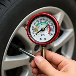 mayfix Analog Tire Pressure Gauge Accurate Air Pressure Tester for Car, Bike, Cycle, Truck & Sports Balls image 2