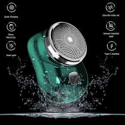 QueryZen Mini Electric Shaver Portable, Shaver Men, Shaving Machine for Men Shaver For Men image 5