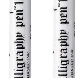 zig Calligraphy Pen Set – 1mm Fine Tip Black & Blue Ink for Lettering-picture-10