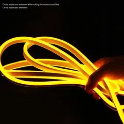 kavora 600 LEDs 5 m Yellow Steady Strip Rice Lights image 5