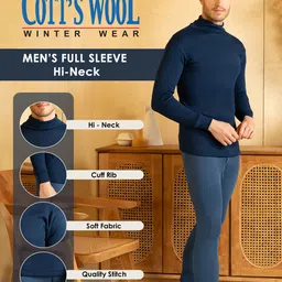 LUX COTT'S WOOL Men Top Thermal image 4