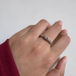 carillon jewelry Pepper Ring Sterling Silver Tanzanite Ring-picture-19