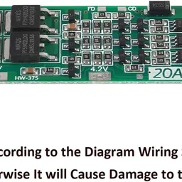 sg flash SG BMS 18650 Lithium Battery Protection Board (3S, 20A, 12.6V) (3S 20A BMS) Electronic Components Electronic Hobby Kit image 3